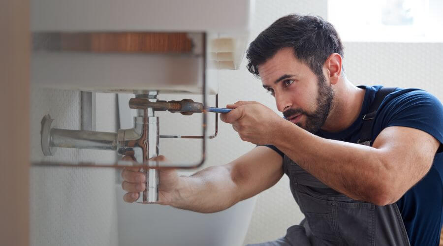 Water heater thermostat replacement in Brownsville, MD